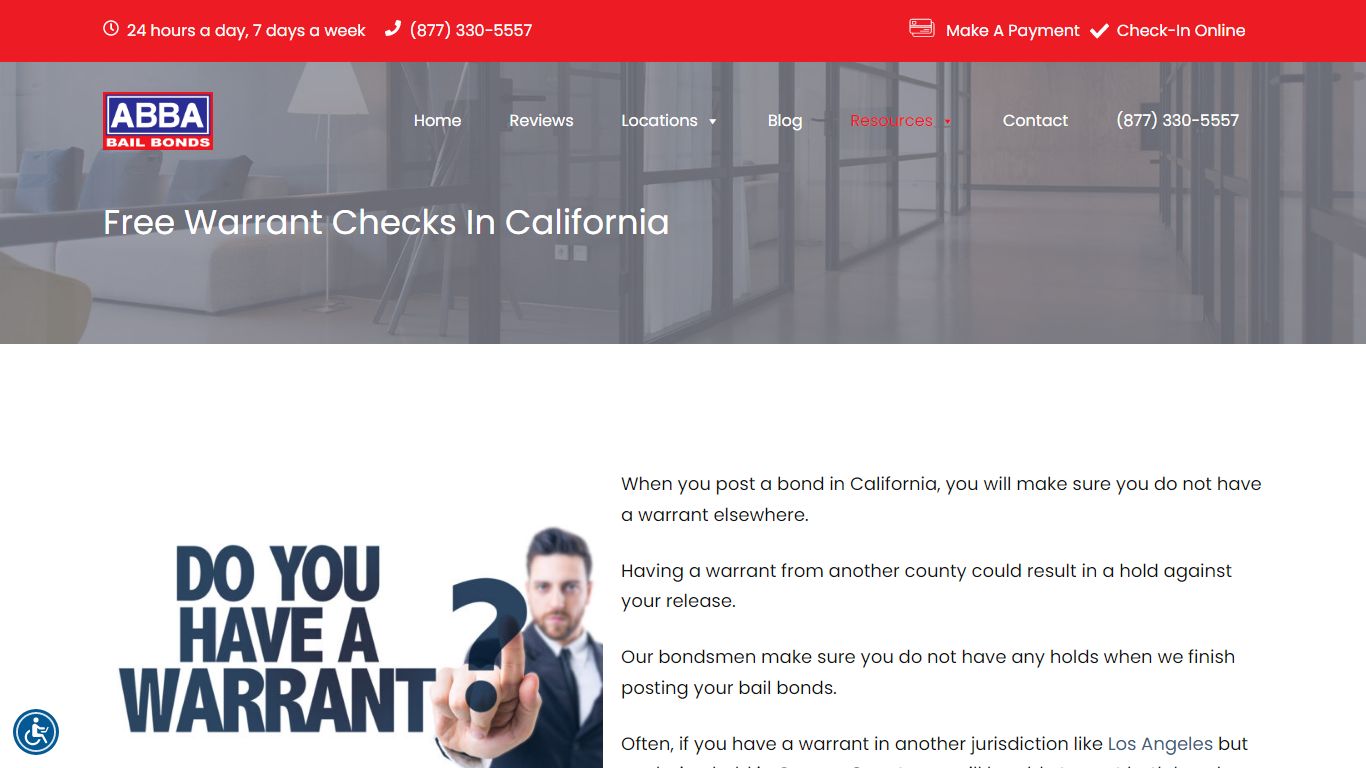 Free Warrant Checks In California - Starting At 1% Down